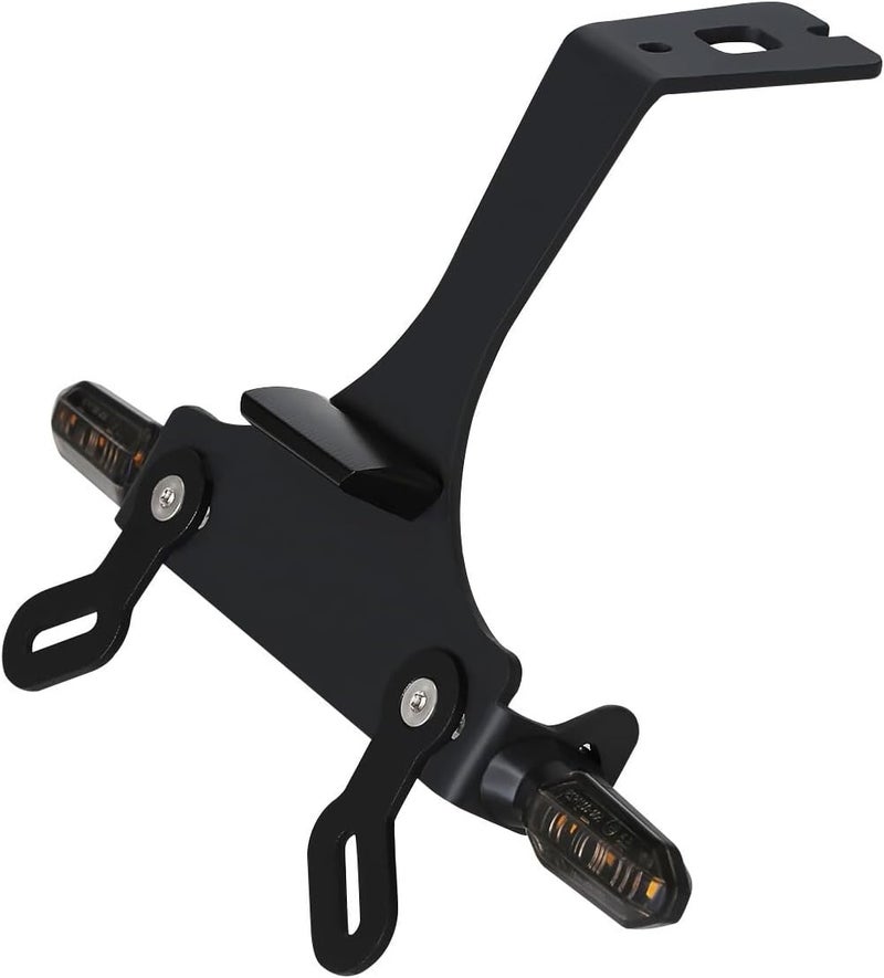 janice Fender Eliminator LED Turn Signal Compatible with 1098 848 1198, 848 (2008 2009 2010) / 848 EVO (2011 2012 2013) /1098 (2007 2008) /1198 (2009 2010 2011) Tail Tidy License Plate Mount (Smoke) - Image 4